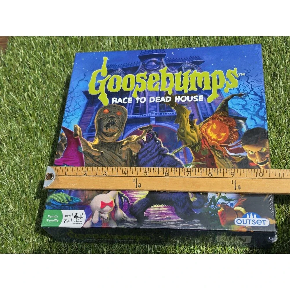 Goosebumps: Race To Dead House Board Game New Sealed*